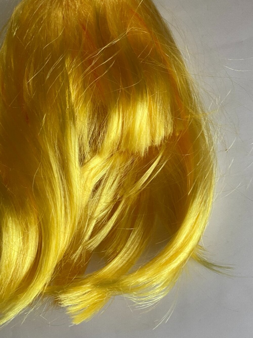 Bright Yellow Blonde Bob Wig